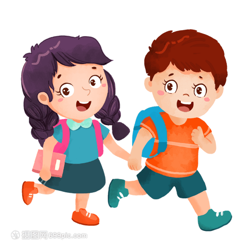 手拉手上學(xué)去 卡通世界中的溫馨教育啟示